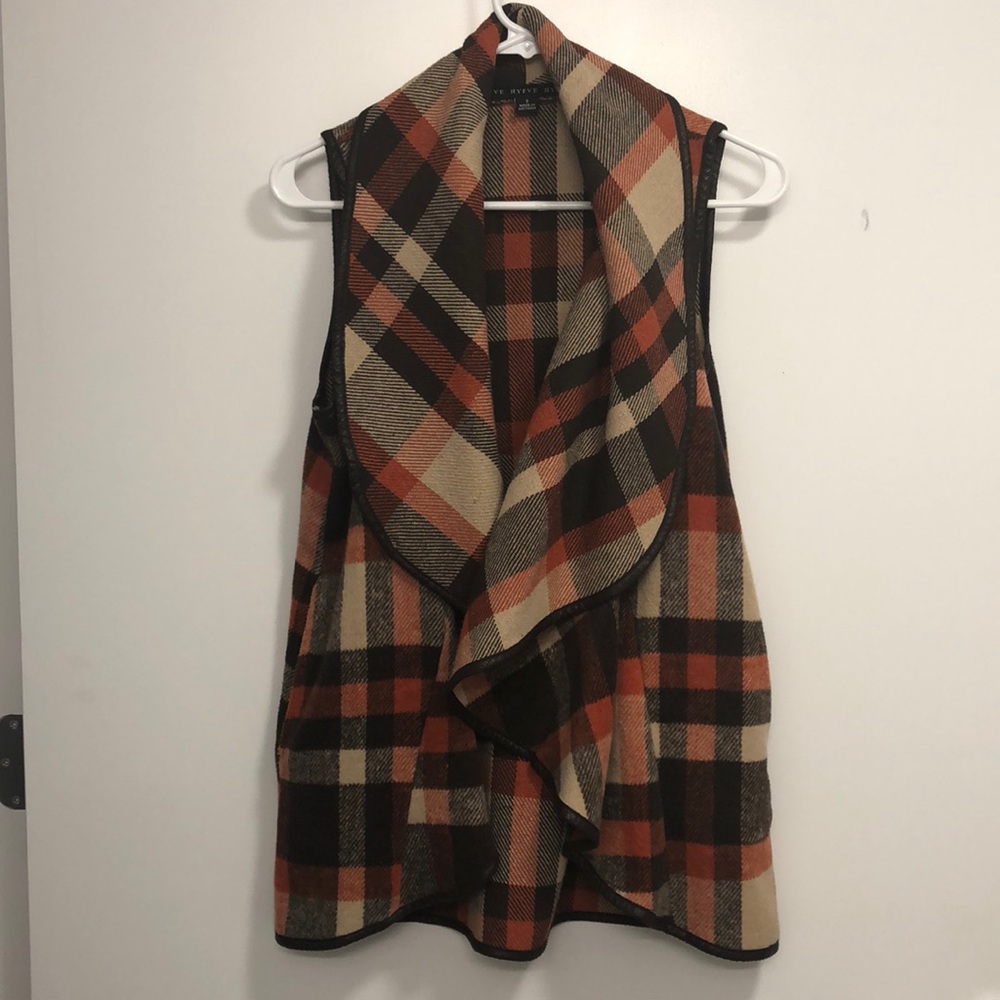 Plaid vest